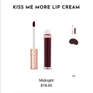 Hot Makeup Kiss Me More Lip Cream Midnight Vegan!